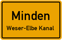 Wago Betriebsstraße in MindenWeser-Elbe Kanal