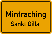 Straßenverzeichnis Mintraching Sankt Gilla