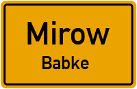 Babke in MirowBabke