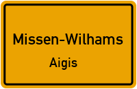 Weisse Gasse in Missen-WilhamsAigis
