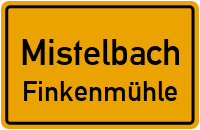 Straßenverzeichnis Mistelbach Finkenmühle