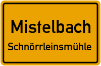 Straßenverzeichnis Mistelbach Schnörrleinsmühle