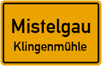 Klingenmühle in 95490 Mistelgau (Klingenmühle)