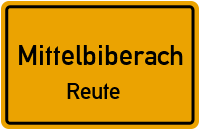 Bergstraße in MittelbiberachReute