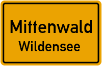 Am Wildensee in MittenwaldWildensee
