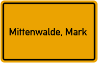 Branchenbuch von Mittenwalde, Mark auf onlinestreet.de