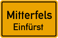 Straßen in Mitterfels Einfürst