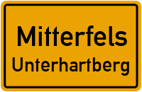 Straßen in Mitterfels Unterhartberg