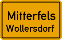 Straßen in Mitterfels Wollersdorf