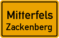 Straßenverzeichnis Mitterfels Zackenberg