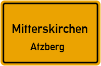 Flurstraße in MitterskirchenAtzberg