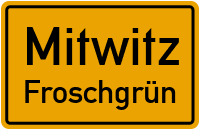 Straßenverzeichnis Mitwitz Froschgrün