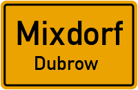 Akazienweg in MixdorfDubrow