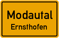 Kirchweg in ModautalErnsthofen