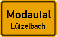 Straßenverzeichnis Modautal Lützelbach