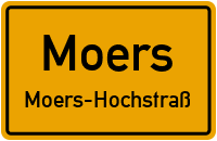 Pfarrer-Ulaga-Straße in MoersMoers-Hochstraß