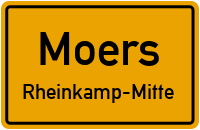 Willy-Brandt-Allee in MoersRheinkamp-Mitte
