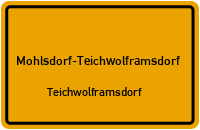 Straßenverzeichnis Mohlsdorf-Teichwolframsdorf Teichwolframsdorf