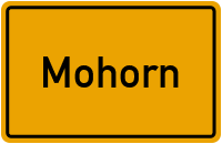 City Sign Mohorn