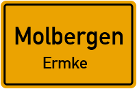 Kleine Straße in MolbergenErmke
