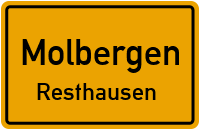 Petersfelder Weg in MolbergenResthausen