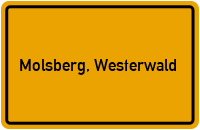 City Sign Molsberg, Westerwald