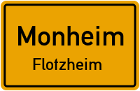 Am Pfarrgarten in MonheimFlotzheim