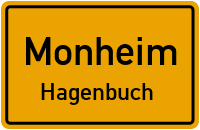 Hagenbucher Weg in MonheimHagenbuch