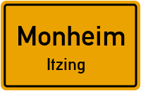 Am Biberfeld in MonheimItzing