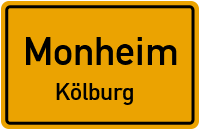 Dorfstraße in MonheimKölburg