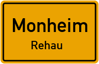 Weilheimer Straße in MonheimRehau