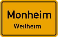 Kreuzgasse in MonheimWeilheim
