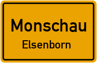Schleidener Straße in MonschauElsenborn