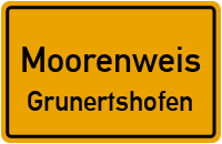 Hauptstraße in MoorenweisGrunertshofen