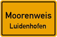 Straßenverzeichnis Moorenweis Luidenhofen