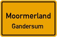 Kuckucksweg in MoormerlandGandersum