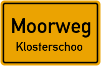 Landschaftsweg in MoorwegKlosterschoo