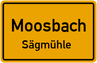 Straßenverzeichnis Moosbach Sägmühle