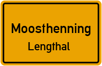 Hauptstraße in MoosthenningLengthal