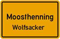 Wolfsacker in 84164 Moosthenning (Wolfsacker)