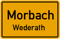 Alte Poststraße in MorbachWederath