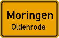 Straßen in Moringen Oldenrode