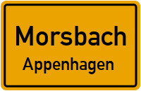 Straßenverzeichnis Morsbach Appenhagen