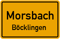Straßenverzeichnis Morsbach Böcklingen