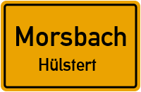 Straßenverzeichnis Morsbach Hülstert