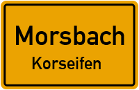Straßenverzeichnis Morsbach Korseifen