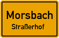 Straßenverzeichnis Morsbach Straßerhof