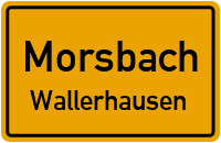 Römerstraße in MorsbachWallerhausen