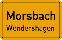 Straßenverzeichnis Morsbach Wendershagen