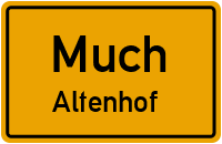 Straßenverzeichnis Much Altenhof